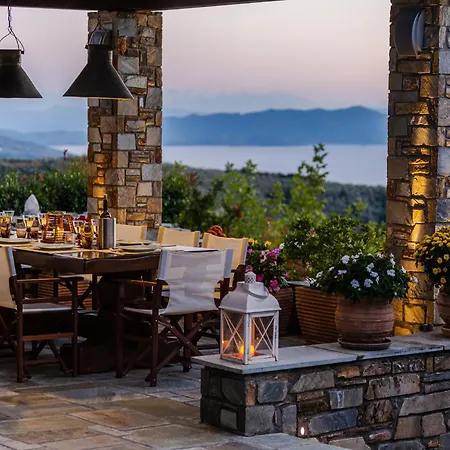 فيلة Akrolithos Villa, Milies Pelion *